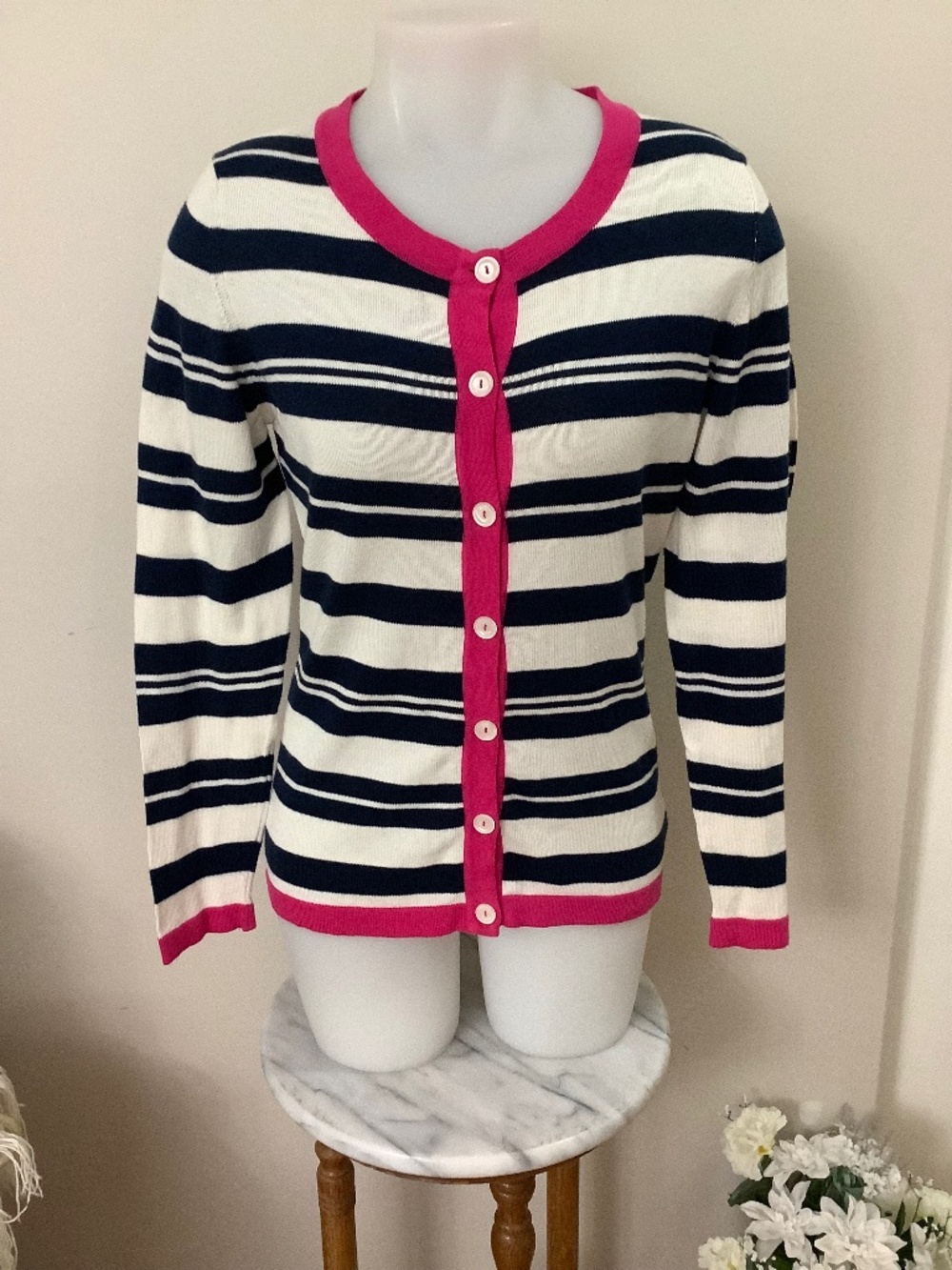 Made in Scotland cotton cardigan S/M